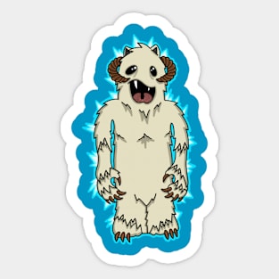 Snow beast Sticker